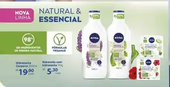 Hidratante corporal sabonete com hidratante nivea