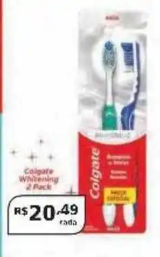 Drogarias Tamoio Colgate whitening 2 pack oferta