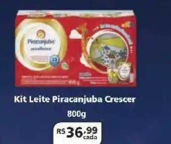 Drogarias Tamoio Kit leite piracanjuba crescer oferta