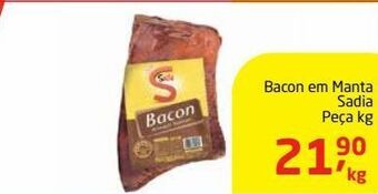 Tenda Atacado Bacon manta sadia kg oferta