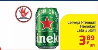 Tenda Atacado Cerveja heineken 350ml oferta
