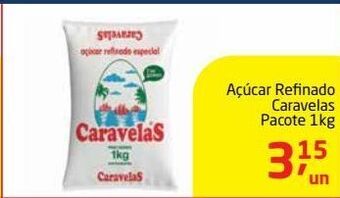 Tenda Atacado Açúcar caravelas 1kg oferta
