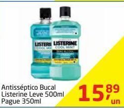 Tenda Atacado Antisséptico bucal listerine 500ml oferta
