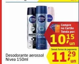Tenda Atacado Desodorante nivea 150ml oferta
