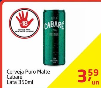 Tenda Atacado Cerveja puro malte cabaré oferta