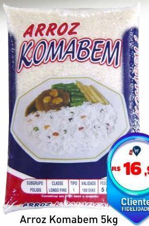 Tonin Superatacado Arroz komabem 5kg oferta