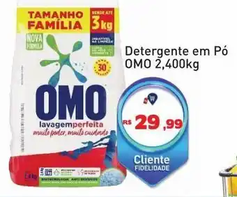 Tonin Superatacado Detergente em pó omo 2.400g oferta