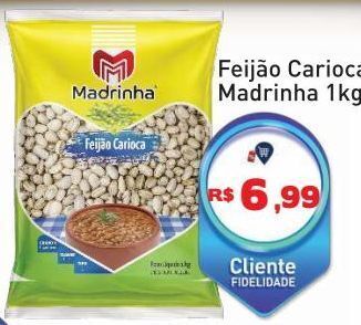 Feijão carioca madrinha 1kg