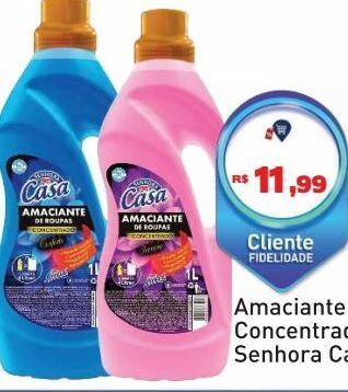 Tonin Superatacado Amaciante concentrado senhora casa 1l oferta