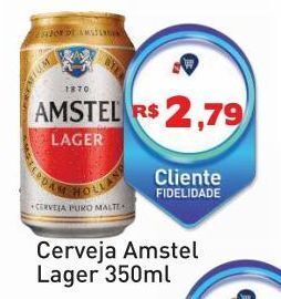Cerveja amstel lager 350ml