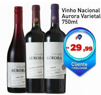 Tonin Superatacado Vinho nacional aurora varietal 750ml oferta