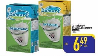 Mercantil Rodrigues Leite líquido integral/desnatado damare 1l oferta