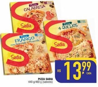 Mercantil Rodrigues Pizza sadia 440g/460g oferta