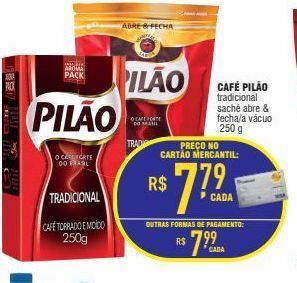 Mercantil Rodrigues Café pilão 250g oferta
