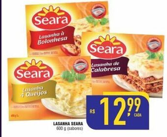 Mercantil Rodrigues Lasanha seara 600g oferta