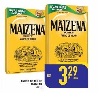 Mercantil Rodrigues Amido de milho maizena 200g oferta
