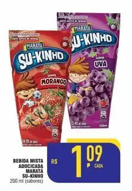 Mercantil Rodrigues Bebida mista adocicada maratá su-kinho 200ml oferta