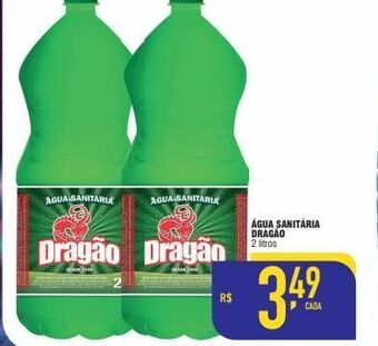 Mercantil Rodrigues Água sanitária dragão 2l oferta