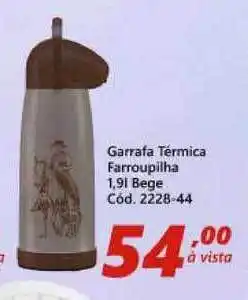 Lojas Becker Garrafa Térmica Farroupilha 1.9l Gebe 1.9L oferta