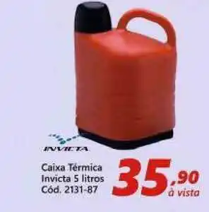 Caixa Térmica Invicta 5 Litros
