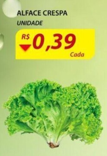 Assaí Atacadista Alface Crespa unidade oferta