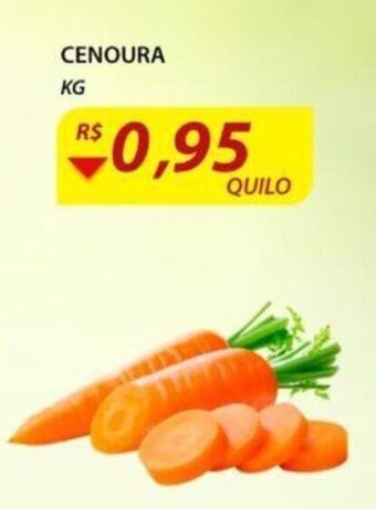 Assaí Atacadista Cenoura 1kg oferta