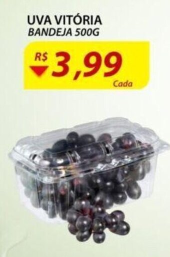 Assaí Atacadista Uva Vitoria bandeja 500g oferta