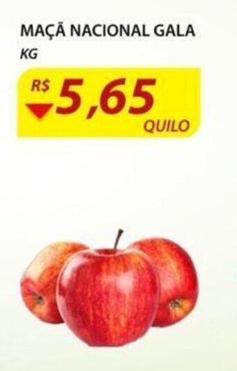 Assaí Atacadista Maca Nacional Gala 1kg oferta