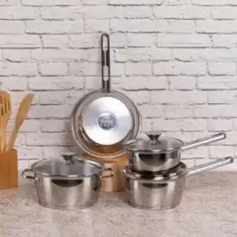 Lojas Havan Jogo de panelas tramontina 4 peças indução allegra - inox oferta