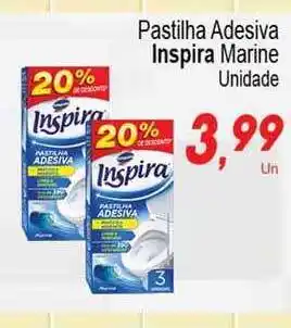 Villefort Atacadista Pastilha Adesiva Inspira Marine oferta