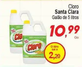 Cloro Santa Clara 5L