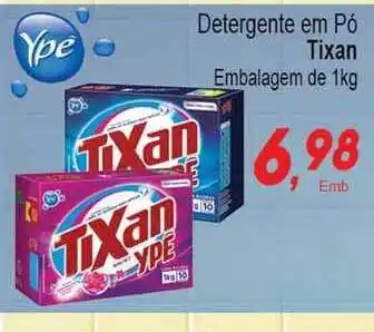 Villefort Atacadista Detergente Em Pó Tixan 1kg oferta