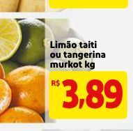 Mercado Extra Limão taiti oferta