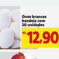 Mercado Extra Ovos brancos oferta