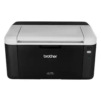 Impressora laser brother hl1202 monocromática | preto / branco