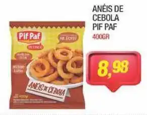 Supermercados Rena Anéis De Cebola Pif Paf 400g oferta