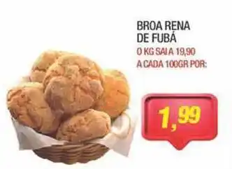 Supermercados Rena Broa Rena De Fubá 100g oferta