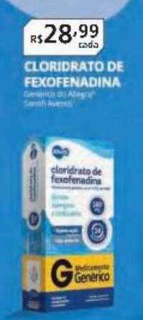 Cloridrato de fexofenadina