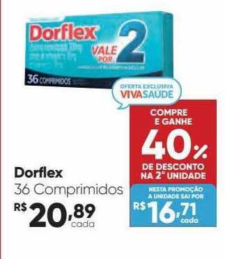 Drogaria São Paulo Dorflex 36 comprimidos oferta