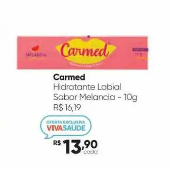 Carmed hidratante labial sabor melancia