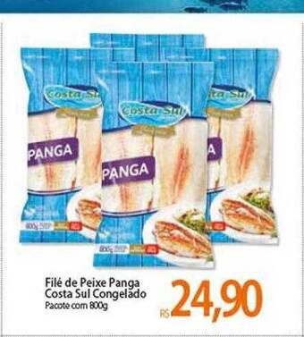 Atacadão Filé de peixe panga costa sul congelado oferta