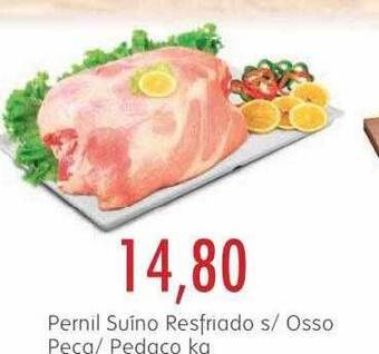 Epa Pernil suíno resfriado s osso peca pedaco oferta