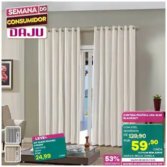 Cortina Pratika Lisa Slim Blackout