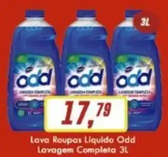 Floresta Supermercados Lava roupas Liquido ODD Lavagem Completa 3L oferta