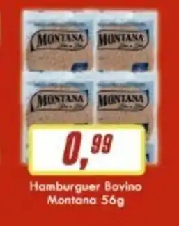 Hamburguer Bovino Montana 56g