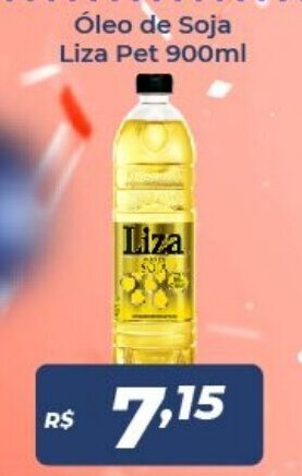 Atakarejo Oleo de soja Liza Pet 900ml oferta