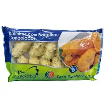 Carrefour Bolinho bacalhau bom porto cong 360g oferta