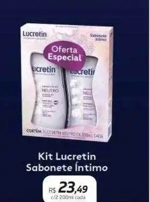 Drogal Kit lucretin sabonete íntimo oferta