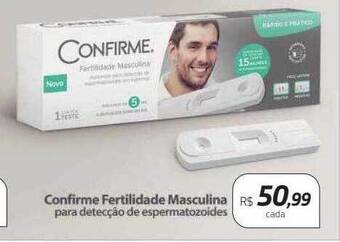 Drogal Confirme fertilidade masculina para detecção de espermatozoides oferta