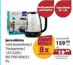 Jarra elétrica fix